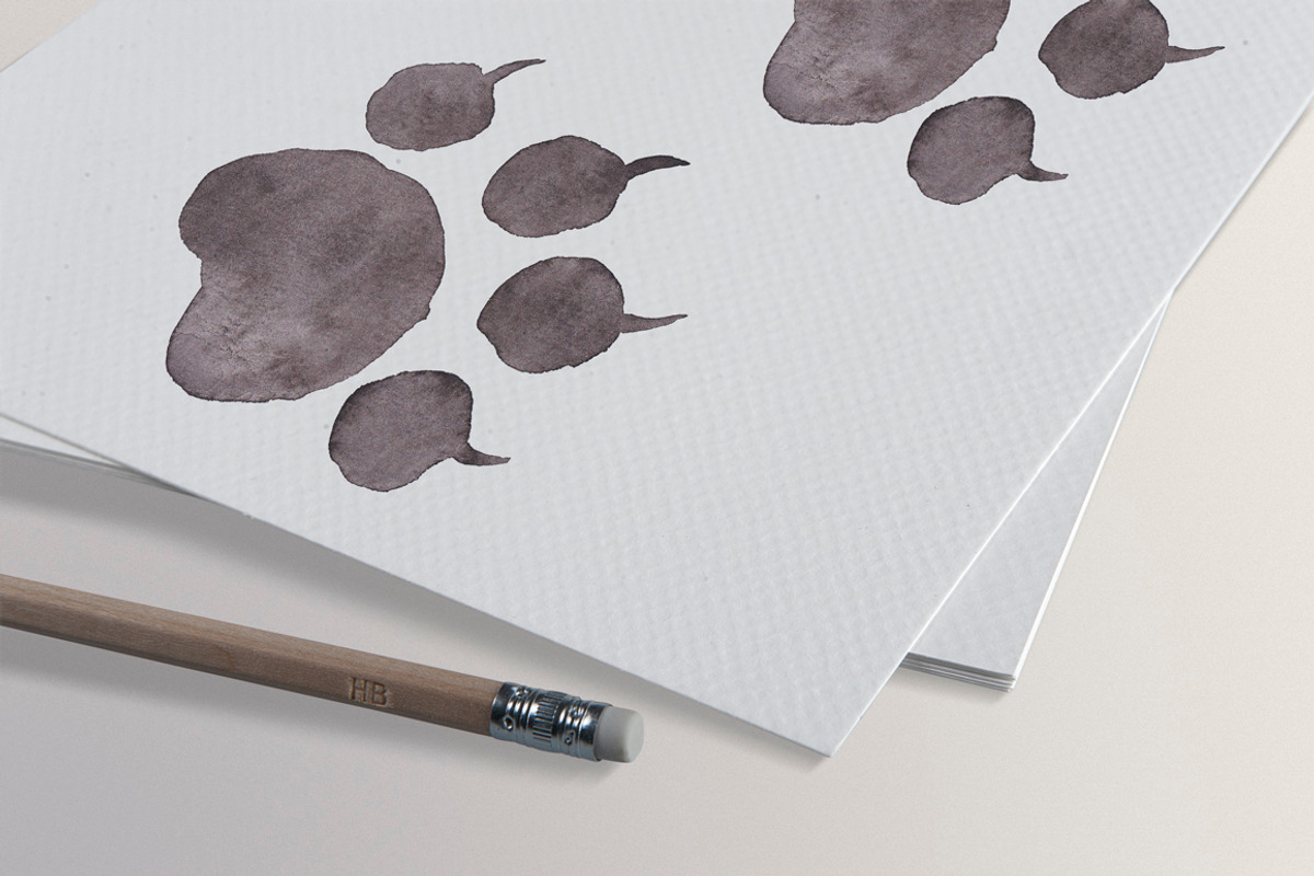 Cats Dogs Hand-painted Watercolour, an Animal Illustration by Tanya Kart (Photo 4 of 5)