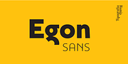 Egon Sans, a Sans Serif Font by TipografiaRamis (Thumbnail 1 of 5)