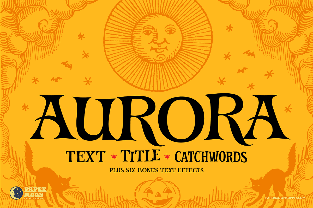 PM Aurora Casual Serif Font, a Serif Font by Paper Moon Graphic Supply (Photo 1 of 18)