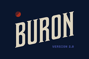 Buron Typeface