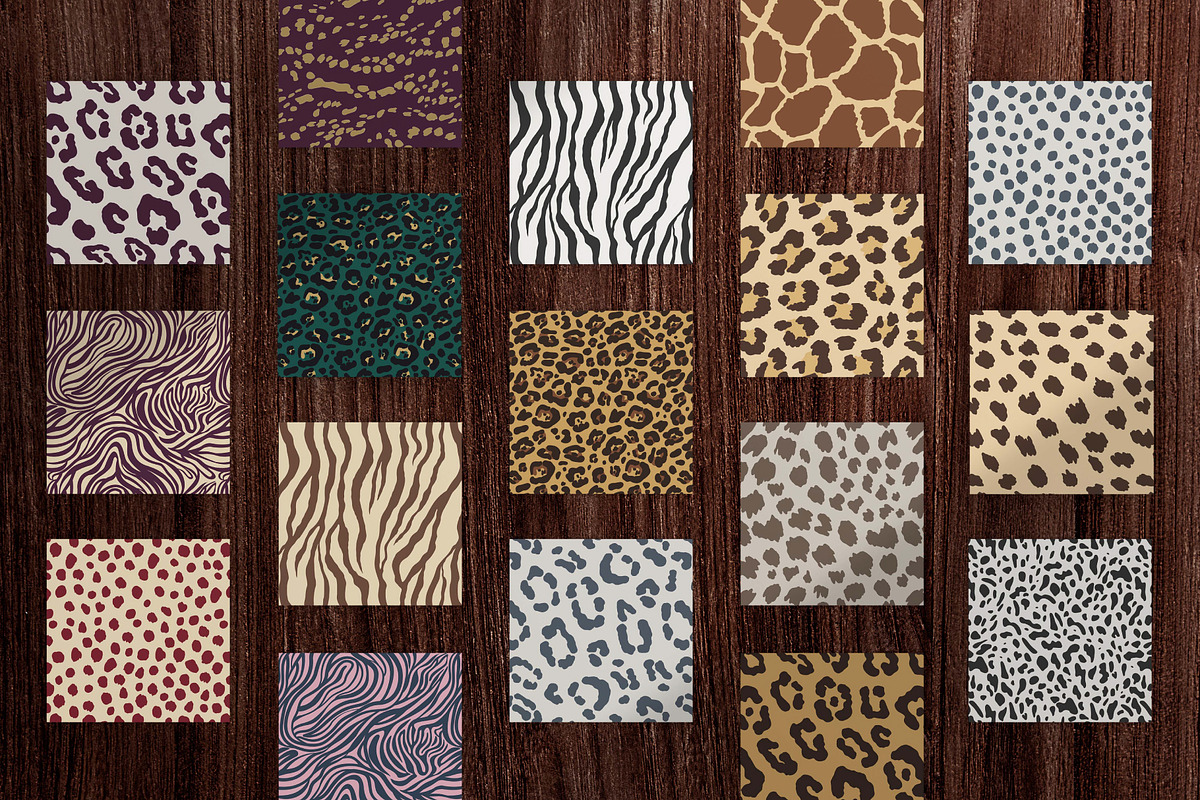 Glamoratti Couture: 36 Animal Prints, a Pattern Graphic by IuliiaSavko (Photo 15 of 16)