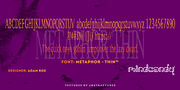 Metaphor™, a Serif Font by MINDCANDY (Thumbnail 2 of 3)