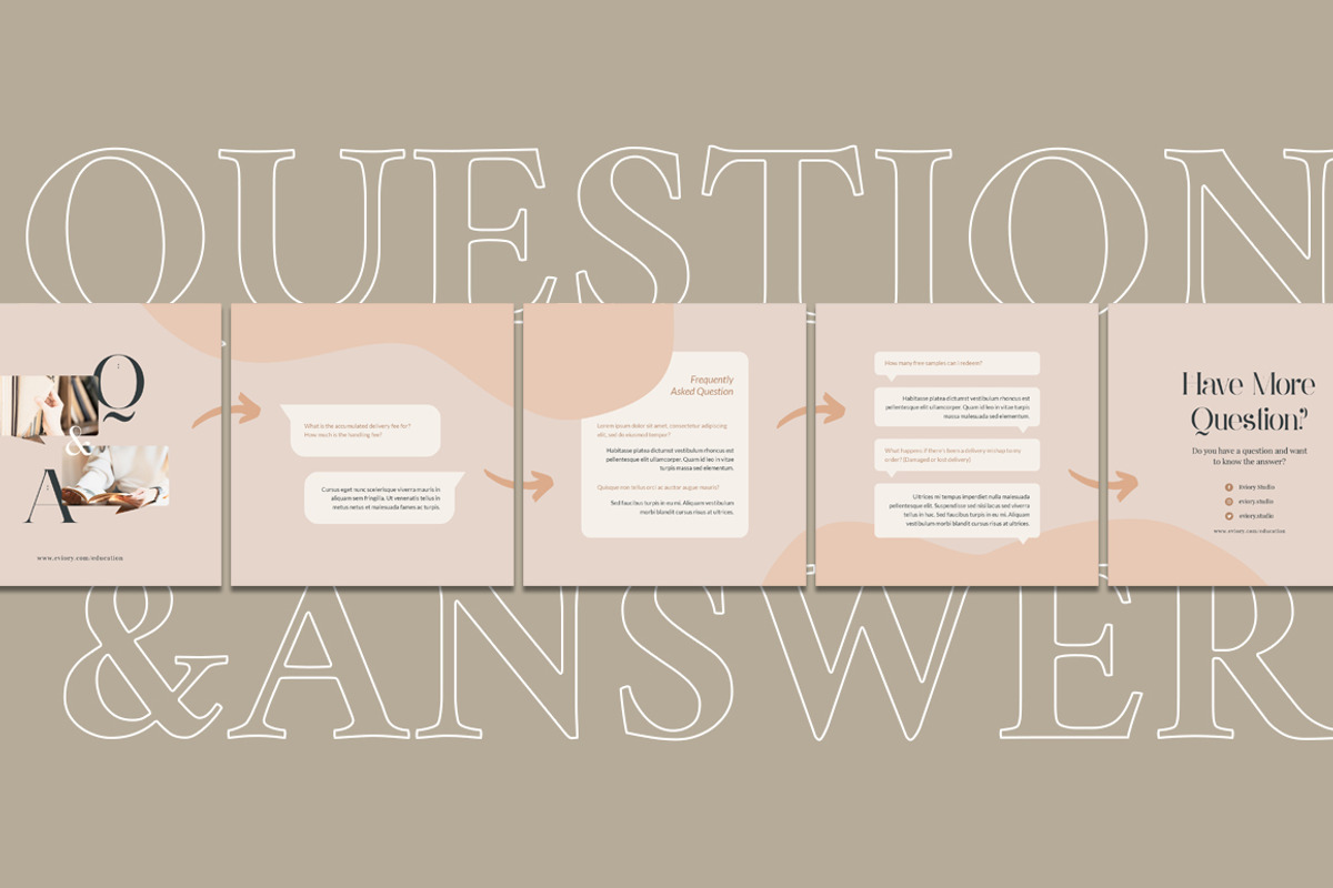 eCourse Carousel Instagram CANVA PS, a Social Media Template by Eviory (Photo 13 of 22)