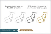 Minimal vet icons, an Outline Icon by Picture Window (Thumbnail 5 of 5)