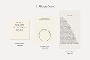 Instagram Quotes Posts Stories PS, a Social Media Template by Love Radiation Studio (Thumbnail 11 of 19)