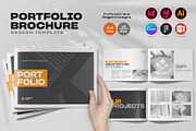 Portfolio Brochure Canva Template v7, a Brochure Template by Miyaji75 (Thumbnail 1 of 13)