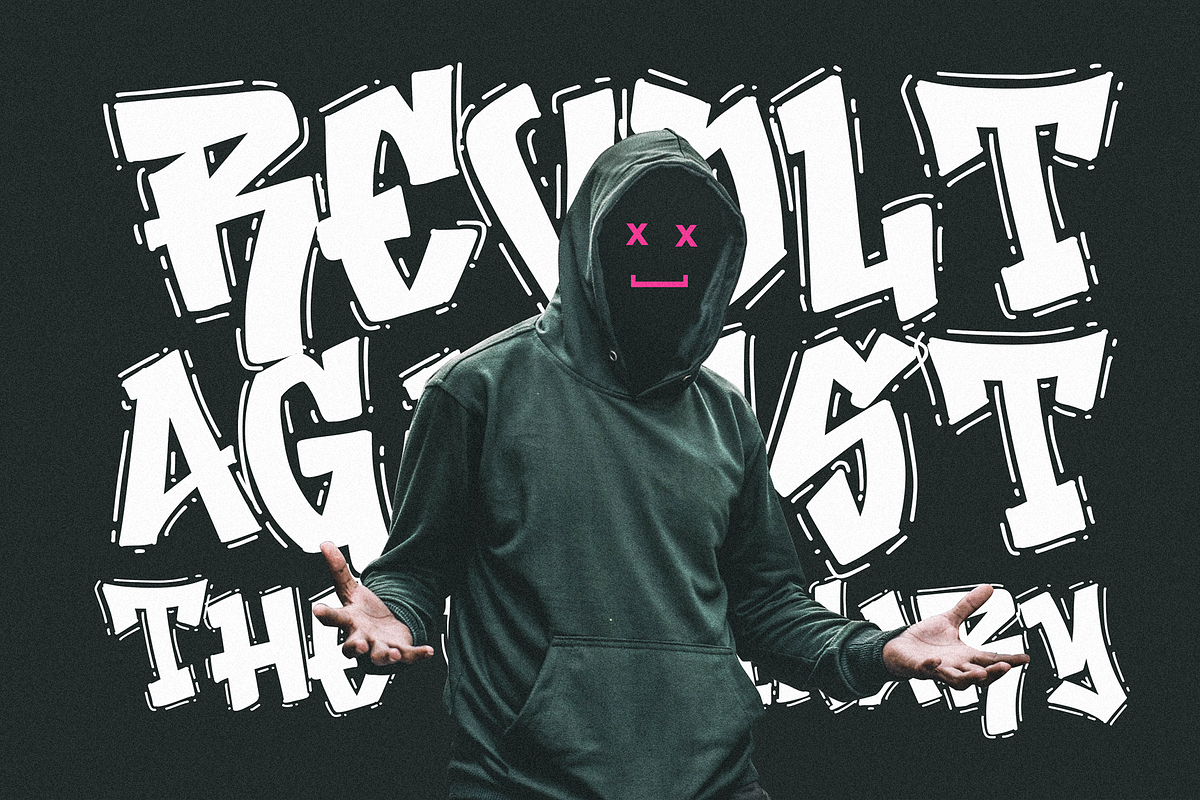 Reign Beats - Urban Graffiti Font, a Blackletter Font by figuree studio (Photo 2 of 7)