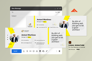 Architect Email Signature