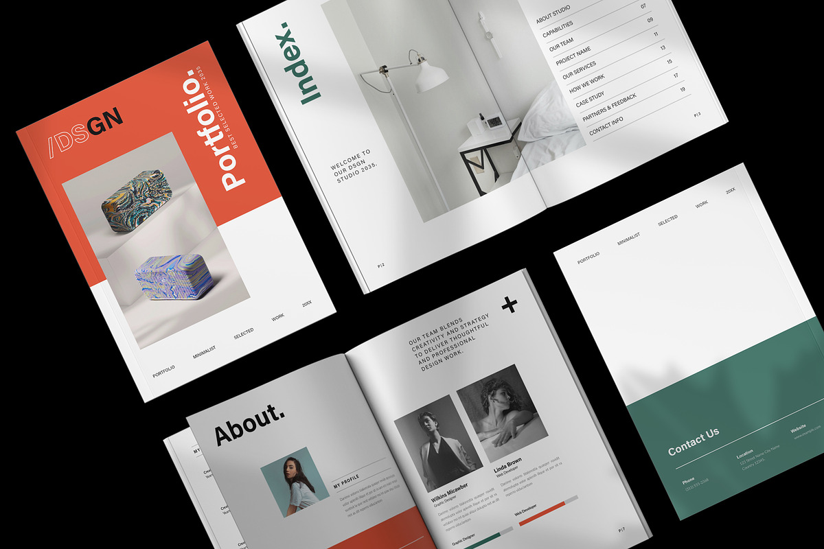 Graphic Design Portfolio, a Brochure Template by NorthPeak (Photo 2 of 15)
