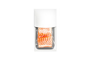 White Carton Pack Salmon 3D Model, an Object 3D Model by rebrandy (Thumbnail 2 of 9)