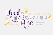 Culinary, a Script Font by Latinotype (Thumbnail 13 of 17)