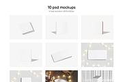 Square Book Mockup, a Books & Magazine Mockup by WebAndCat (Thumbnail 2 of 13)