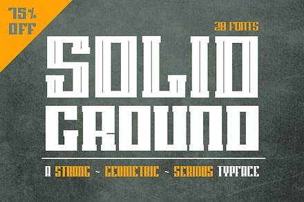 Solid Ground - 75% off