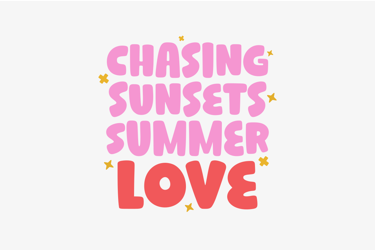 Summer - Cute Mix Font, a Handwritten Font by SaktiAvellin (Photo 2 of 7)