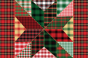 Tartan & Plaid Seamless Patterns