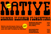 Velton Rough, a Serif Font by Craft Supply Co. (Thumbnail 7 of 8)
