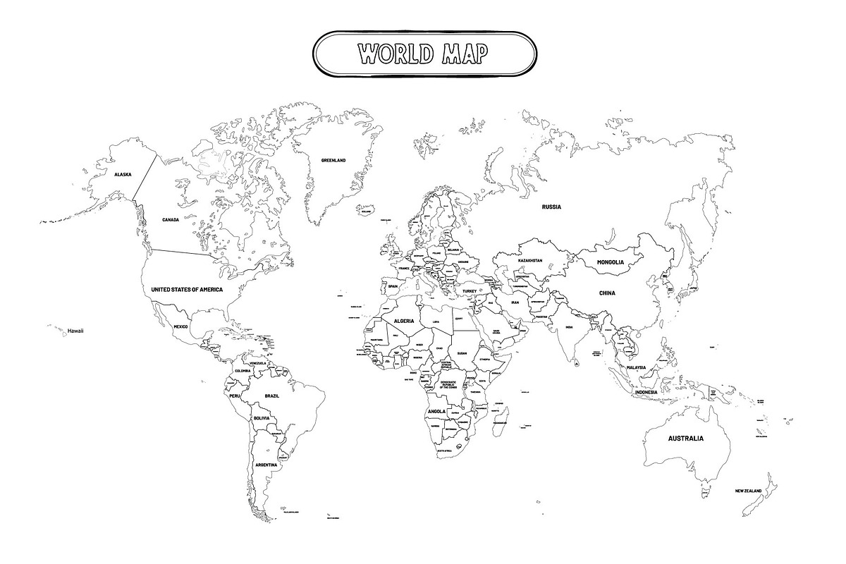 Travel Wedding Map Creator Kit II, an Illustration by Happy Monday Creative (Photo 15 of 21)