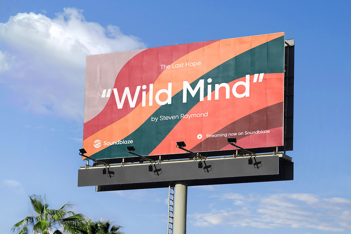 Billboard Poster Street Mockup, an Advertising Mockup by Asylab (Photo 3 of 5)