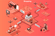 Isometric 3D Vector Illustrations, a Templates & Theme by alexdndz (Thumbnail 23 of 32)