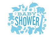 Baby Shower Icons, an Animal Illustration by Illustrations by Jessie (Thumbnail 3 of 3)