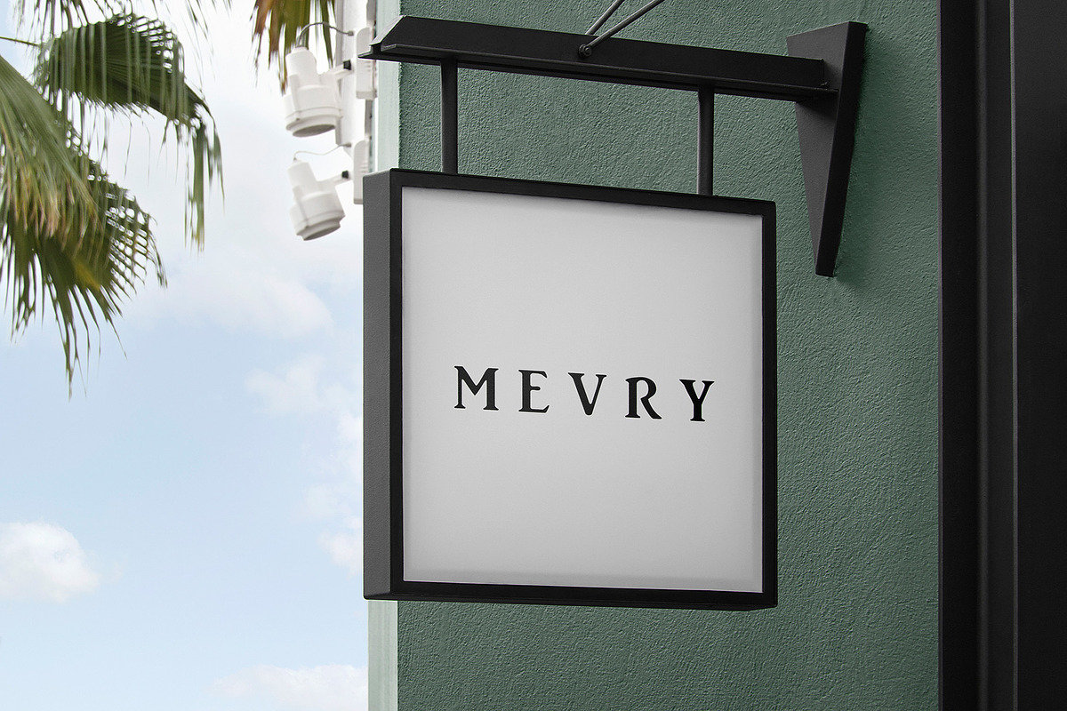 Logo Mockup Minimal Hanging Sign, a Product Mockup by Asylab (Photo 2 of 5)