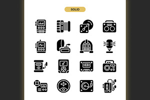 Retro Music Icons