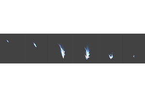 Sequential attack effect with, an Illustration by art PVP - market