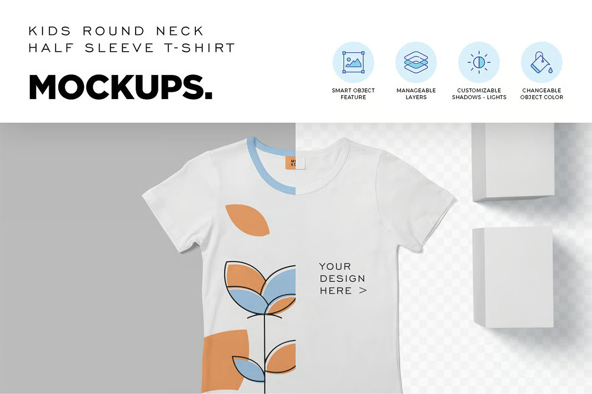 T-Shirt Mockups, a Shirt Mockup by megostudi0 (Photo 7 of 7)
