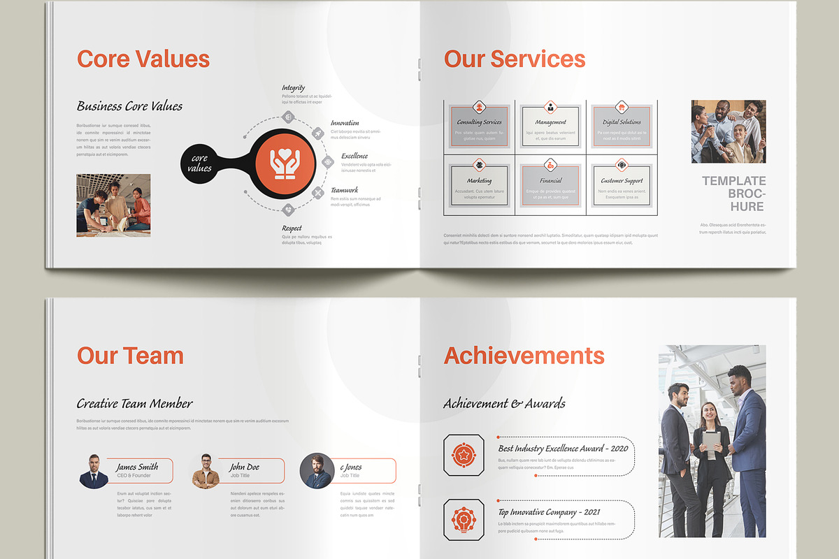 Corporate Company Profile Brochure preview 4