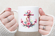 Pink Summer Clipart, an Illustration by Sublimation Artist (Thumbnail 5 of 6)