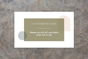 Arches Info Signs for Airbnb Hosts, a Templates & Theme by Kin Studio (Thumbnail 6 of 8)