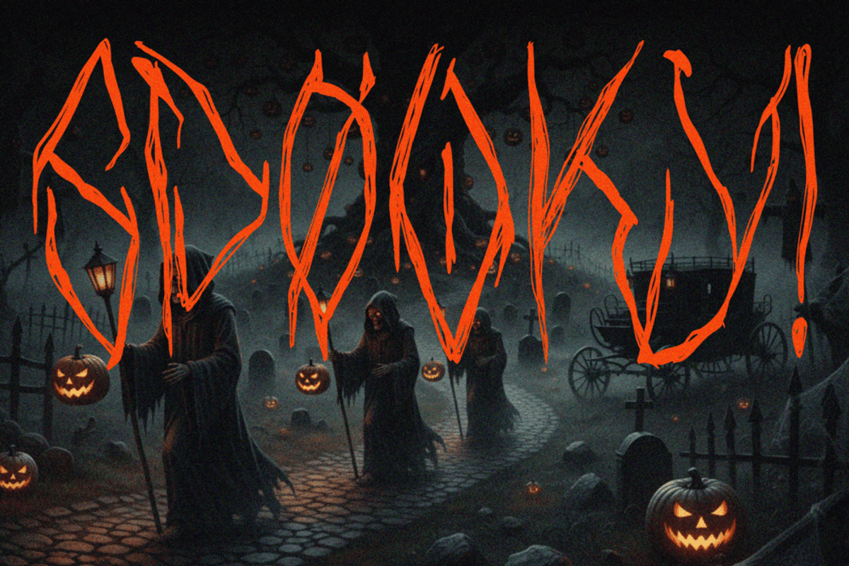 BLACK SINISTER — Horror Black Metal, a Handwritten Font by Enxyclo Studio (Photo 5 of 12)