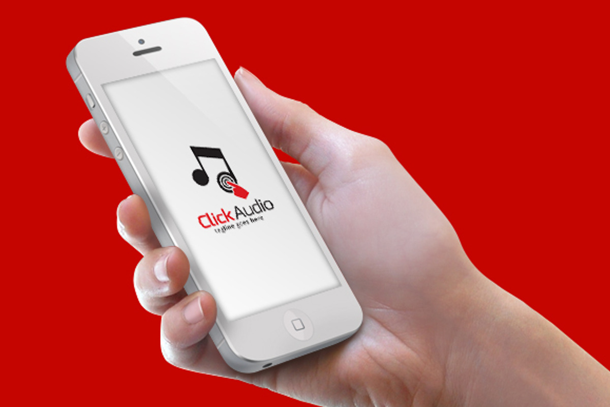Click Audio Logo Template, a Branding & Logo Template by gunaonedesign