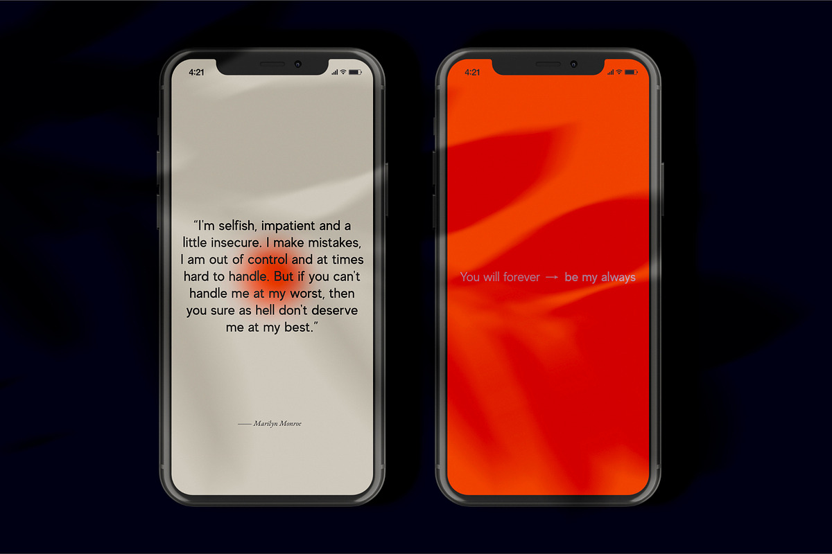 Love Quotes Aesthetic Instagram, a Social Media Template by Nurrehmet Studio (Photo 7 of 8)