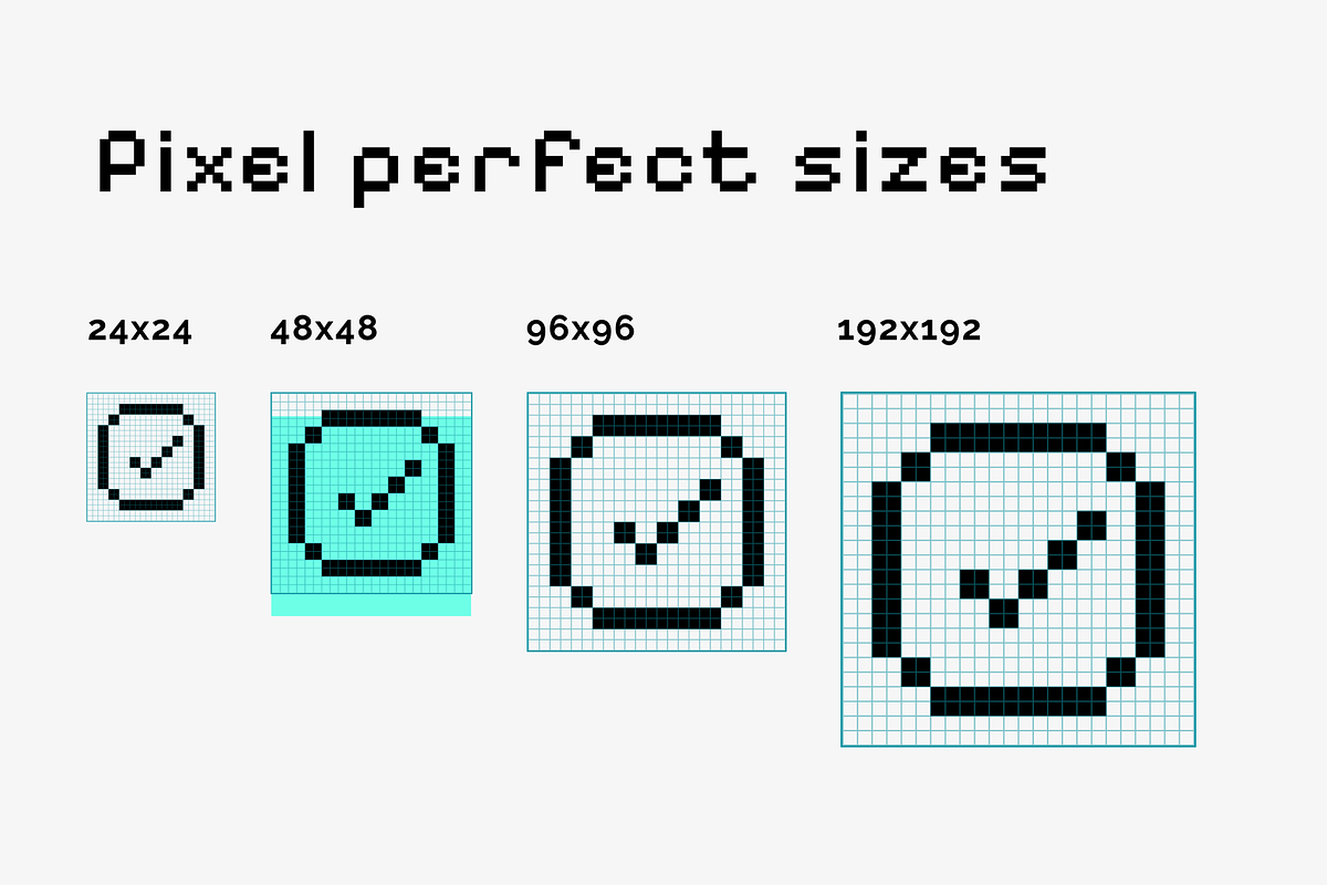 Vector Pixel Icons Set, an Outline Icon by Amazing Custom Icons (Photo 4 of 6)