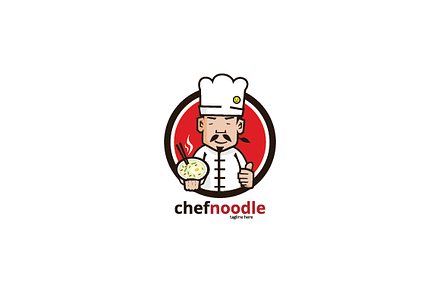 Chef Noodle Logo