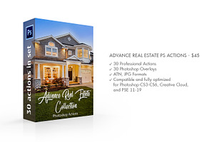 Advance Real Estate Photoshop Action