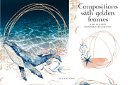 Underwater Watercolor Collection, an Animal Illustration by Evgeniia (Thumbnail 10 of 16)