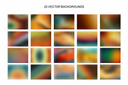 Retro Gradient Backgrounds, a Background Graphic by Part of the Art (Thumbnail 2 of 5)
