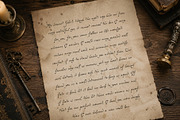 Gilded Oath - Medieval Ink Script, a Script Font by HipFonts (Thumbnail 10 of 11)