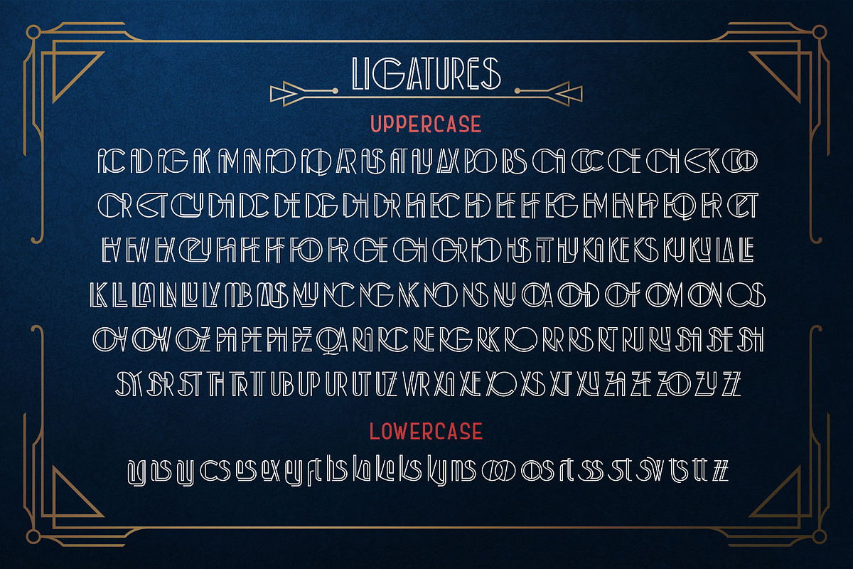 Art Decory Typeface, a Sans Serif Font by alit design (Photo 17 of 17)