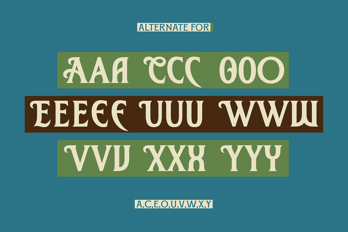 SFC Crest Pier - Duo Font + Extras, a Handwritten Font by Skilline Supply Co. (Photo 5 of 15)