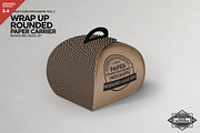 WrapUp Cake Carrier Packaging Mockup, a Cups & Container Mockup by INCDesign (Thumbnail 1 of 6)