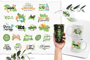Eco-friendly graphics set, an Illustration by Olesia_ig (Thumbnail 5 of 11)