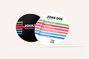 Multipurpose Circle Business CardsV1, a Business Card Template by Sargatal (Thumbnail 2 of 4)
