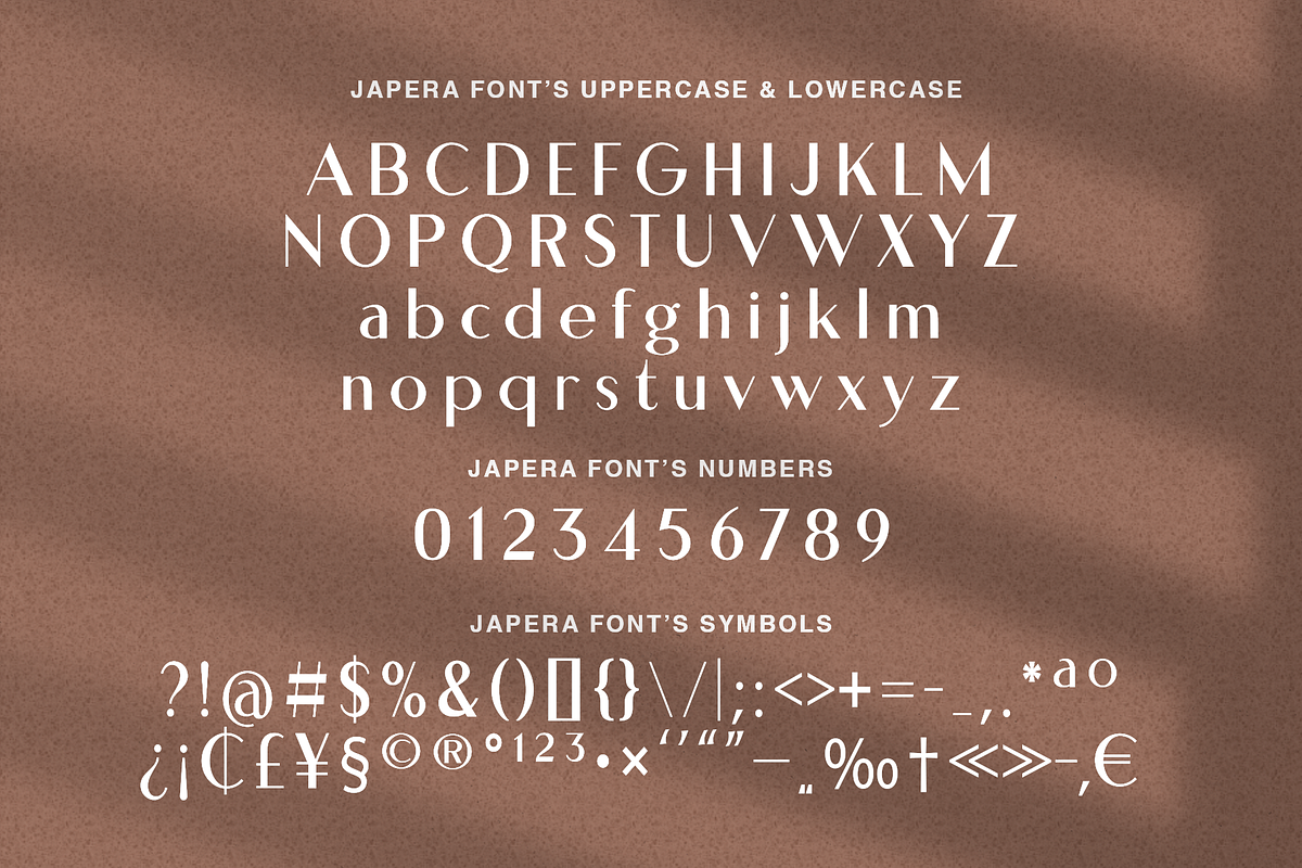 Japera - Modern Scripty Sans Display, a Sans Serif Font by Cloverons (Photo 14 of 14)