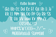Cuttie Beary - Fun Handwritten Font, a Font by Good Java Studio (Thumbnail 7 of 10)