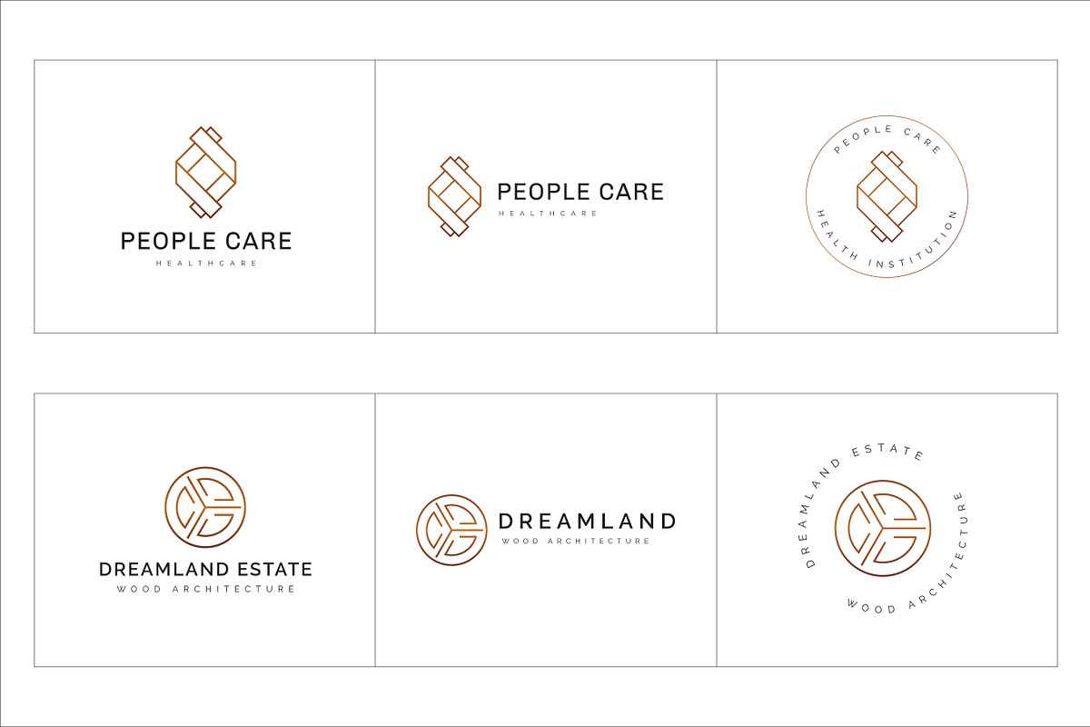300 Geometric Premade Logo Bundle, a Branding & Logo Template by XpertgraphicD (Photo 16 of 63)