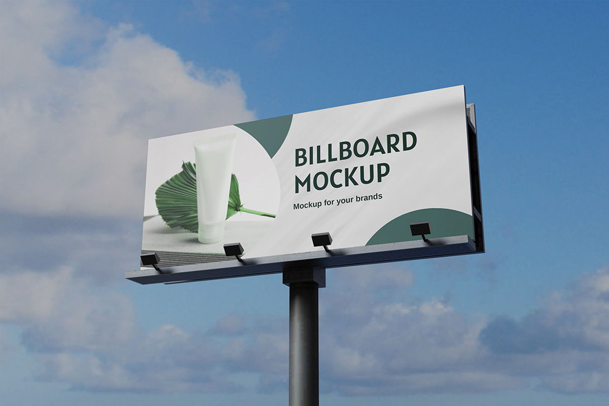Outdoor Billboard Mockup, an Advertising Mockup by My Code Std (Photo 4 of 6)