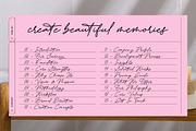 Harloste Monoline Signature Font, a Script Font by Letterena Studios Script (Thumbnail 4 of 10)